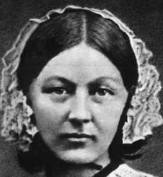Florence-Nightengale-black-white Florence Nightingale picture