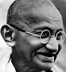 Mahatma-Gandhi-black-white Mahatma Gandhi black and white picture